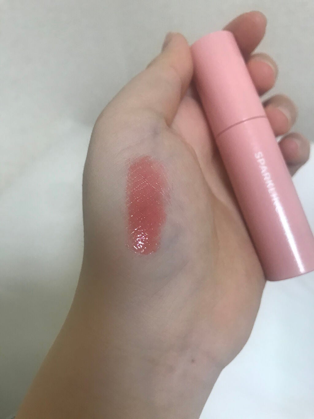 アピュー ジューシーパン スパークリングティント/A’pieu/口紅を使ったクチコミ(2枚目)