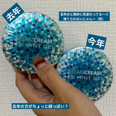 アイスミントミスト/STEAMCREAM/ボディローションを使ったクチコミ（3枚目）