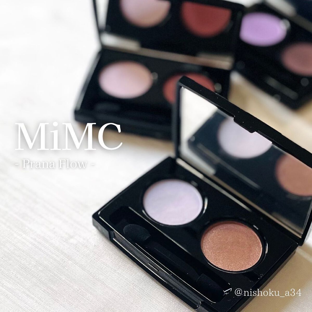 ビオモイスチュアシャドー/MiMC/アイシャドウパレットを使ったクチコミ(1枚目)