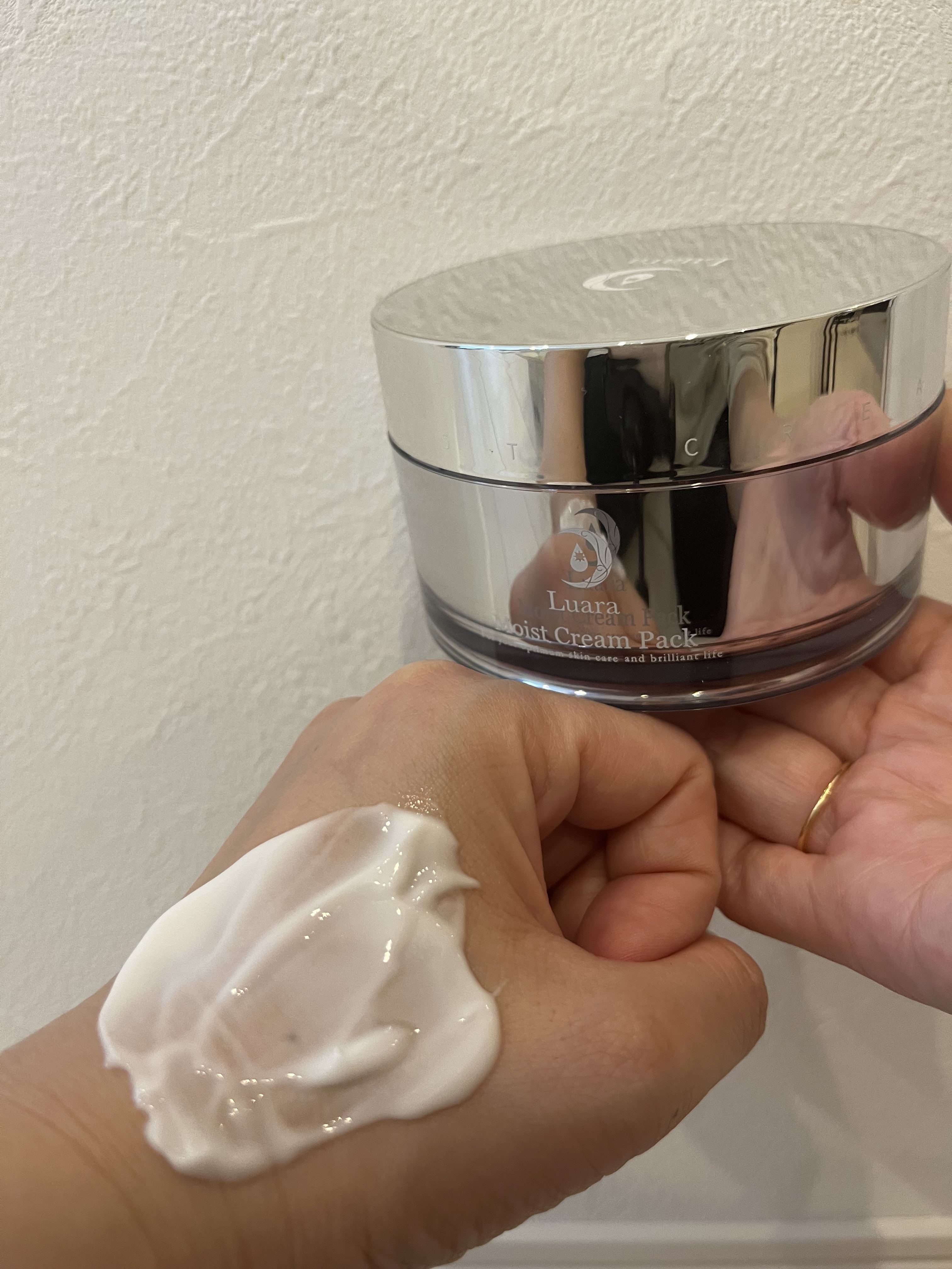 モイストクリームパック/Luara/洗い流すパック・マスクを使ったクチコミ（2枚目）