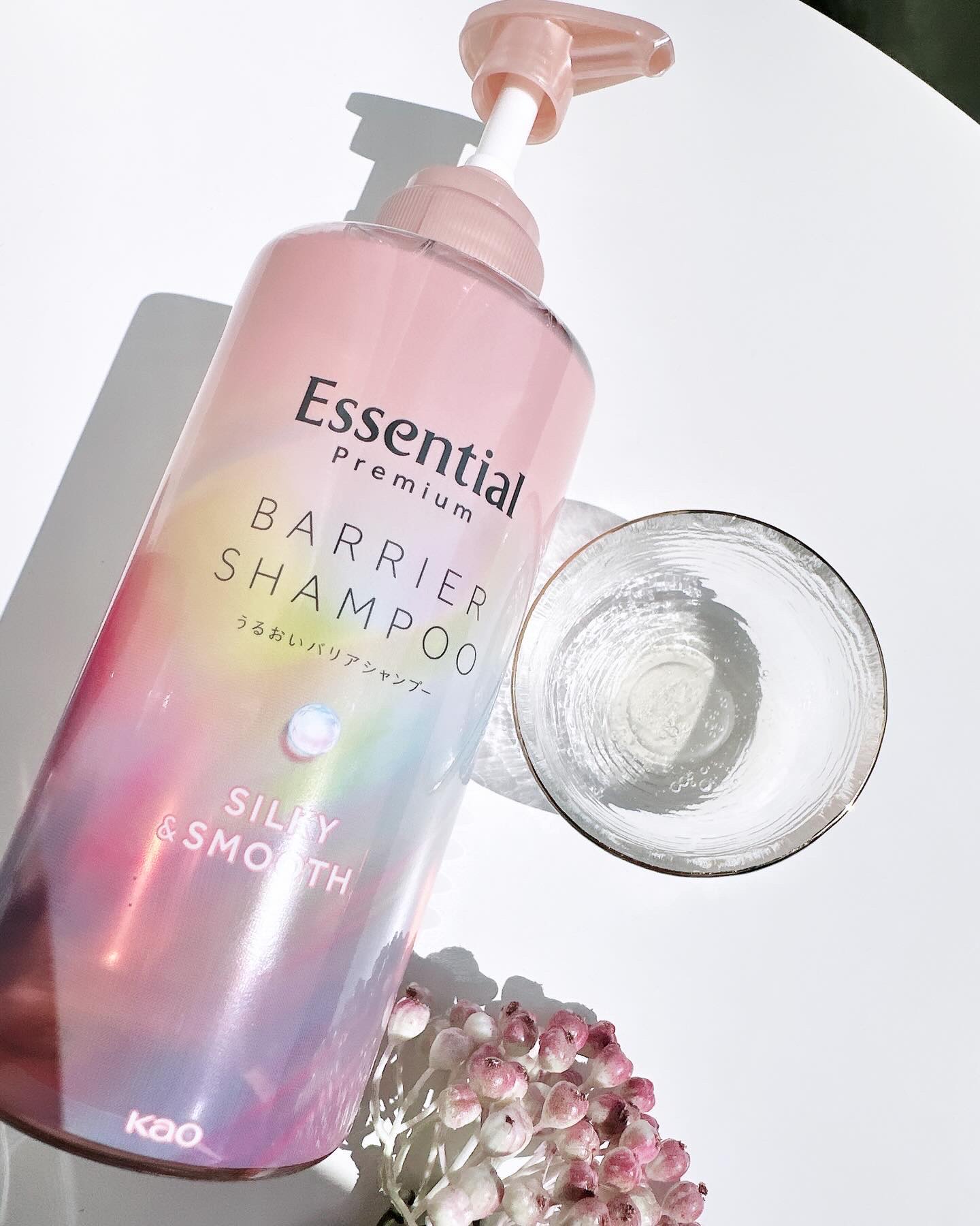 エッセンシャルプレミアム バリアシャンプー・コンディショナー シルキー＆スムース/エッセンシャル/市販シャンプーを使ったクチコミ（3枚目）
