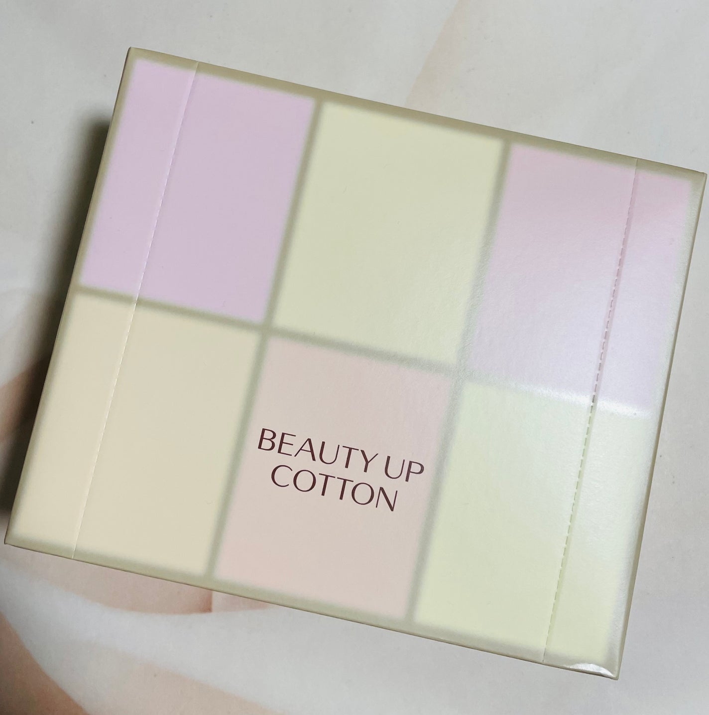 ビューティーアップコットン G/SHISEIDO/コットンを使ったクチコミ(1枚目)