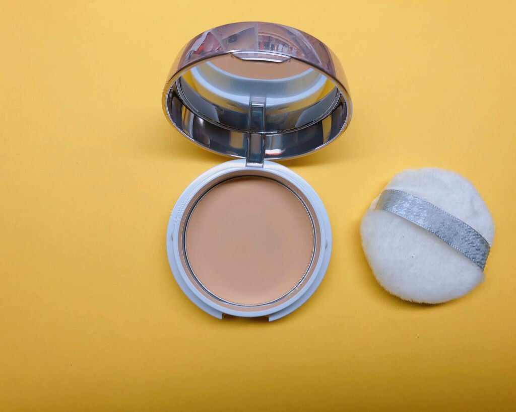 フェイスパウダー ハイカバー N マットオークル/クリアラスト/プレストパウダーを使ったクチコミ(2枚目)