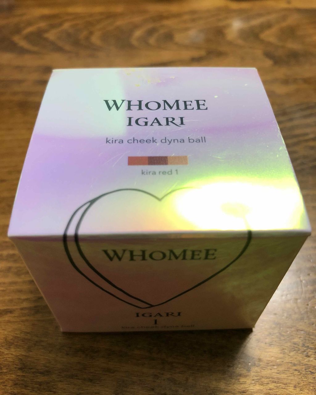 キラチークダイナボール/WHOMEE/パウダーチークを使ったクチコミ(1枚目)
