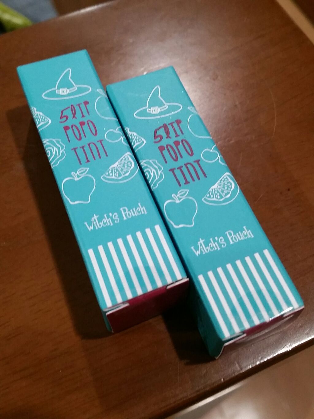 ポポグロススティックティントバーム/Witch's Pouch/リップティントを使ったクチコミ（1枚目）
