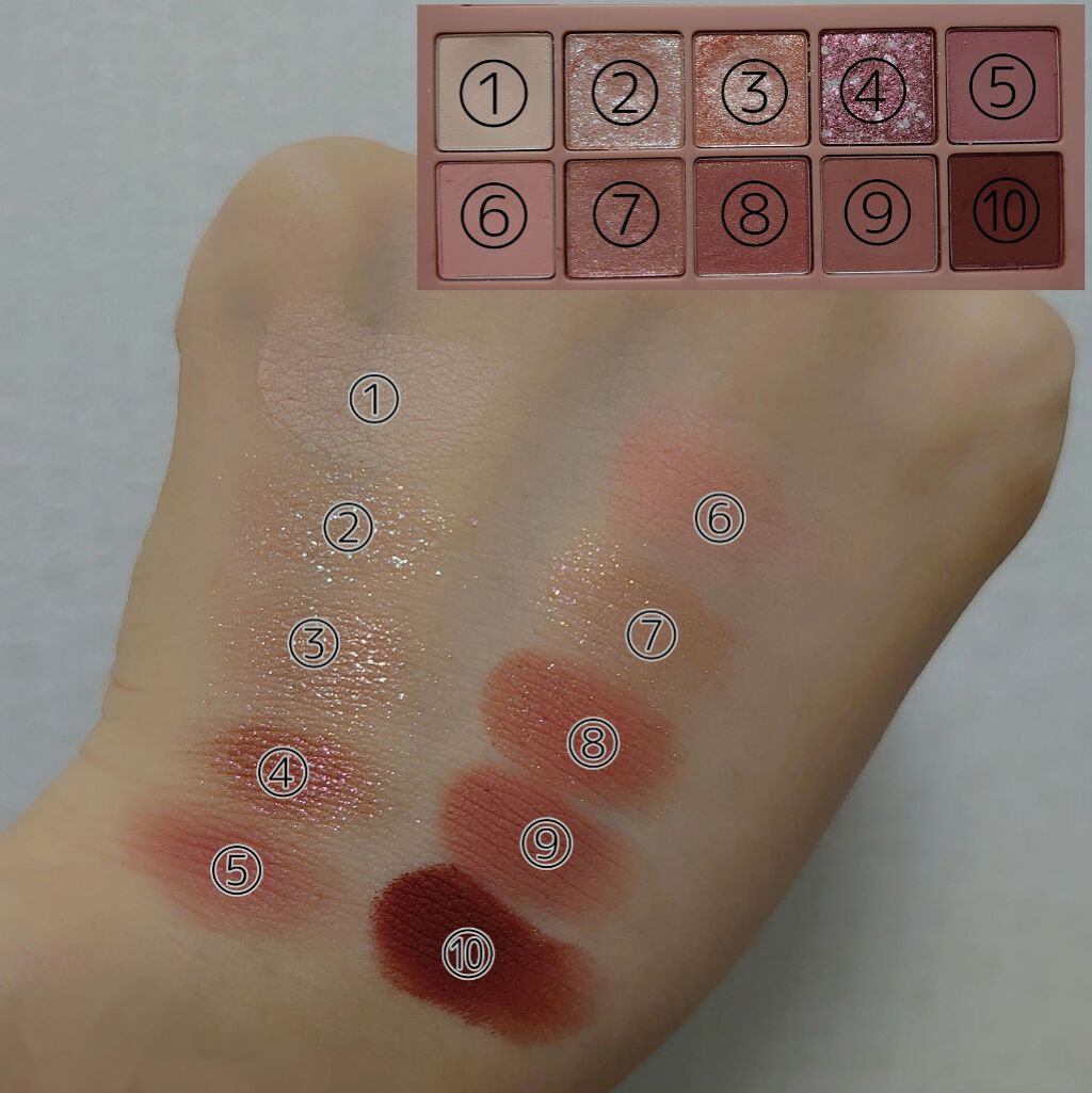 プロ アイ パレット/CLIO/アイシャドウパレットを使ったクチコミ（2枚目）