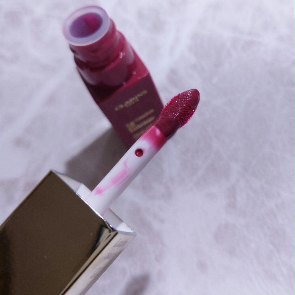 コンフォート リップオイル インテンス/CLARINS/リップグロスを使ったクチコミ(2枚目)
