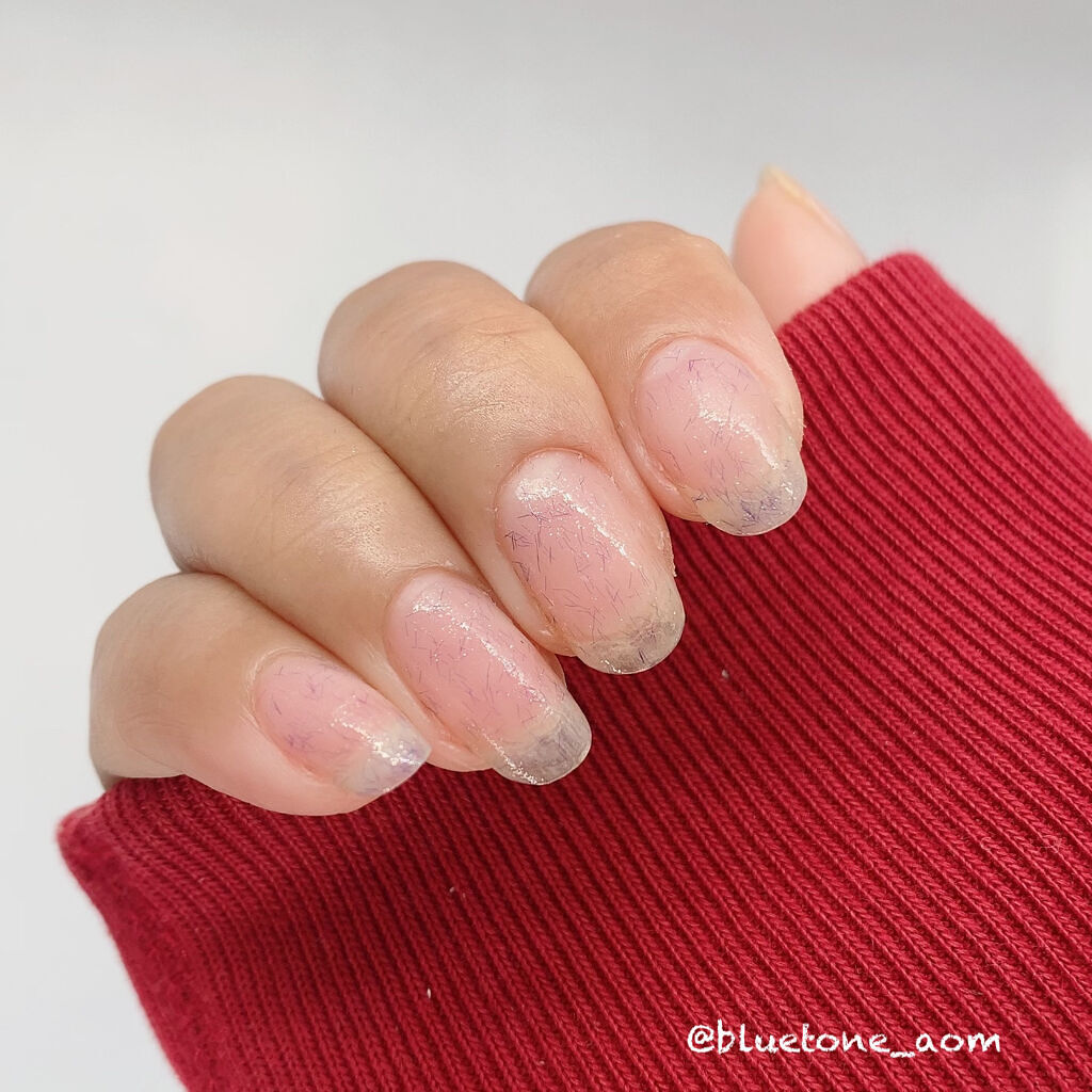 jill leen. 繊維ネイル  B8 カシスジャム/jill leen./マニキュアを使ったクチコミ（3枚目）