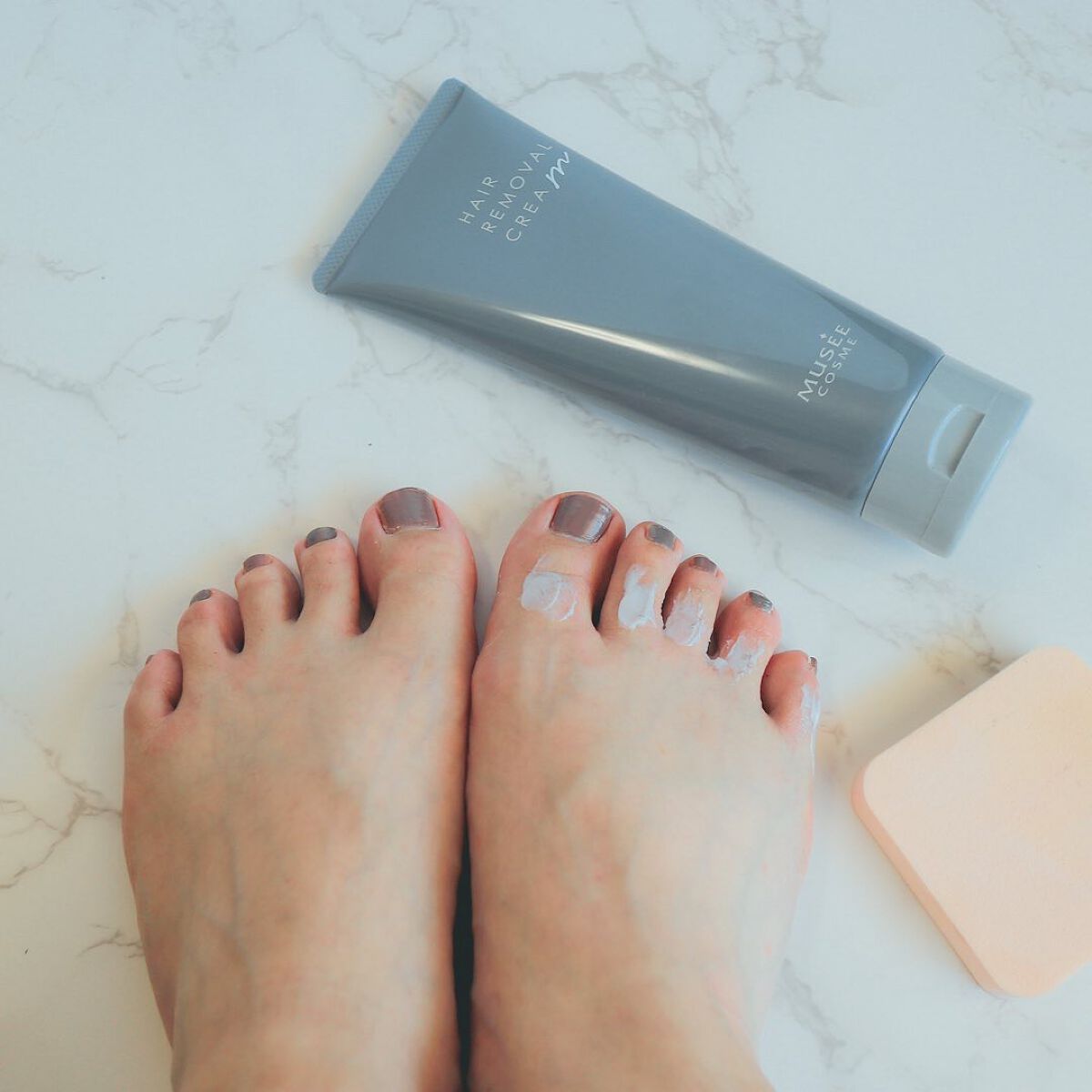 ミュゼコスメ メンズ 薬用ヘアリムーバルクリーム ホワイトシトラスの香り/ミュゼコスメ/除毛クリームを使ったクチコミ(4枚目)