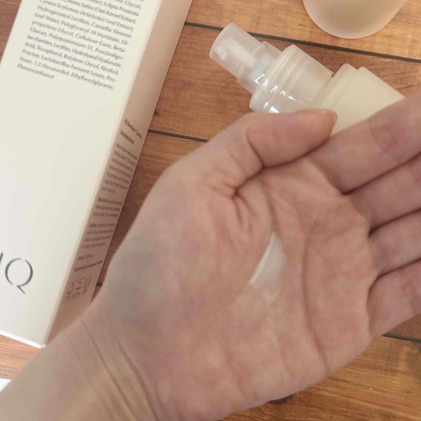 バイオームバリア クリームミスト/UIQ/ミスト状化粧水を使ったクチコミ（2枚目）