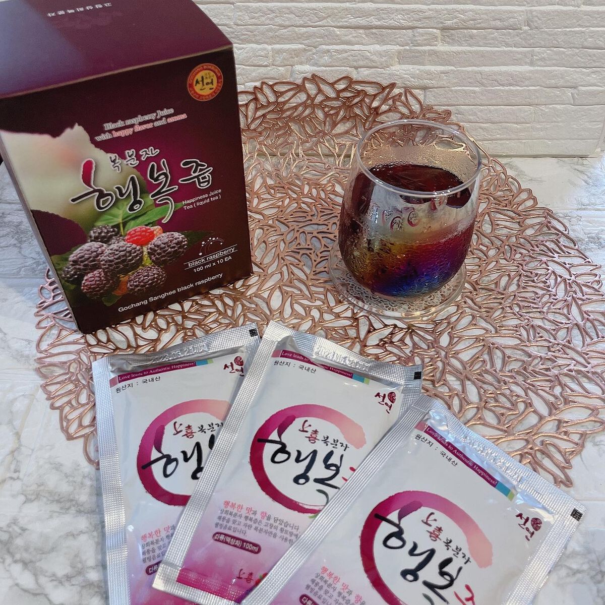 ポップンチャエキス/コリアビバリ/ドリンクを使ったクチコミ(1枚目)