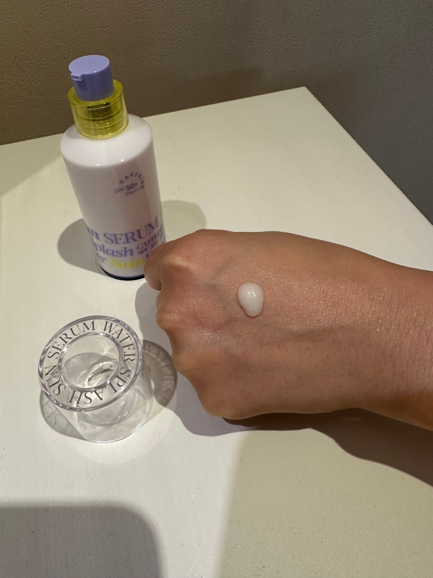 エスポア ウォータースプラッシュサンセラム/espoir/日焼け止めクリームを使ったクチコミ(2枚目)