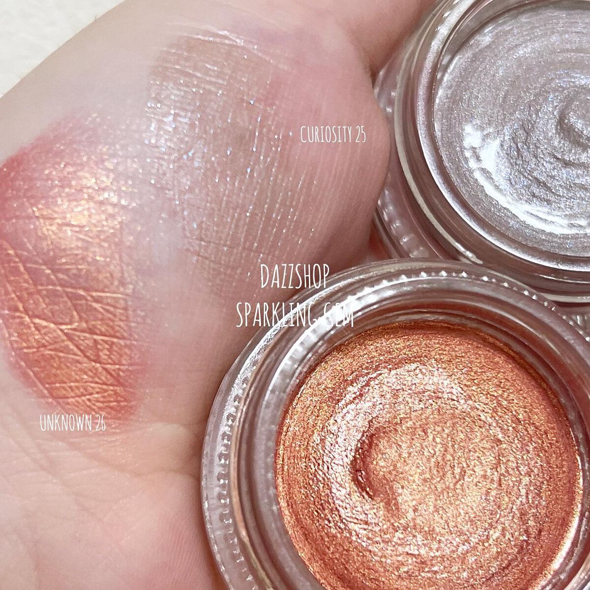 スパークリング ジェム/DAZZSHOP/ジェル・クリームアイシャドウを使ったクチコミ（2枚目）