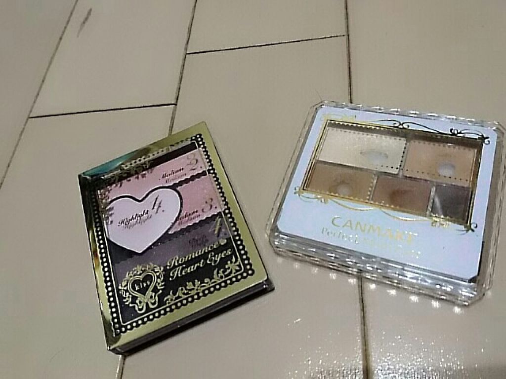 ロマンスハートアイズ/KiSS/アイシャドウパレットを使ったクチコミ(1枚目)