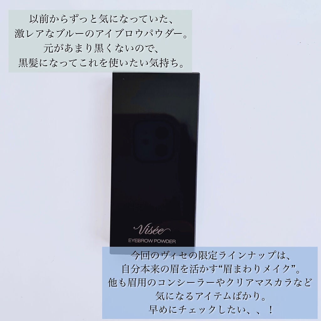 ヴィセ リシェ アイブロウパウダー/Visée/パウダーアイブロウを使ったクチコミ(4枚目)