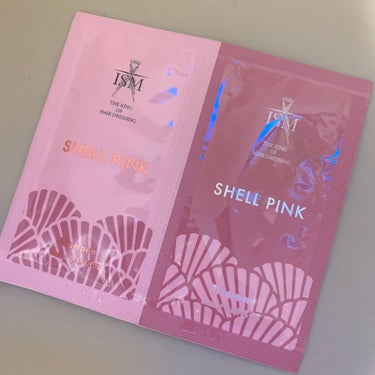 SHELL PINK シャンプー／トリートメント
トライアルしてみました🙌

新しく買うシャンプートリートメントが決まらず
とりあえずいくつか１回分を購入。
ISMは匂いが好きなものが多いので買ってみま