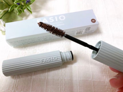 パーマネントカール マスカラ WP(ボリューム) 02 ブラウン/FASIO/マスカラを使ったクチコミ(2枚目)