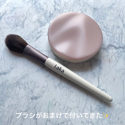 バイタルシアーブラッシャー/Laka/パウダーチークを使ったクチコミ(3枚目)