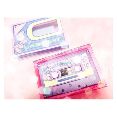 rom&nd Goodnight Cassette Edition	のクチコミ「去年､お友達が誕生日プレゼントに﻿rom&ndとneonmoonのコラボコスメをくれたの.....」（2枚目）