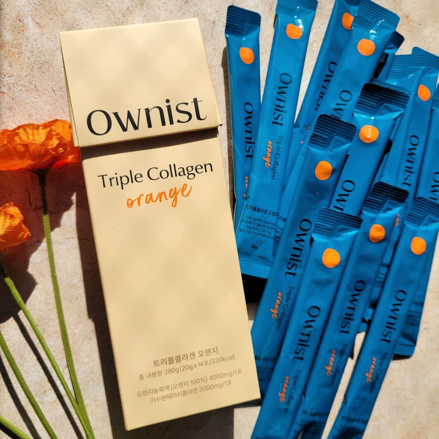 トリプルコラーゲン オレンジ/Ownist/美容サプリメントを使ったクチコミ(1枚目)