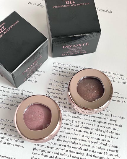 アイグロウジェム スキンシャドウ/DECORTÉ/ジェル・クリームアイシャドウを使ったクチコミ(6枚目)