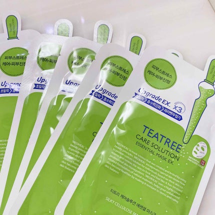 ティーツリーケアソリューション アンプルマスクJEX/MEDIHEAL/シートマスク・パックを使ったクチコミ(1枚目)