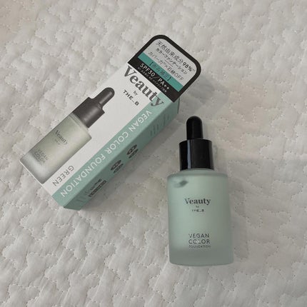ヴィーガン カラーファンデーション/Veauty by THE_B/リキッドファンデーションを使ったクチコミ(4枚目)