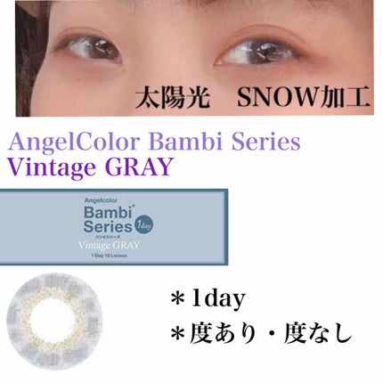 Angelcolor Bambi Series Vintage 1day/AngelColor/ワンデー(1DAY)カラコンを使ったクチコミ(3枚目)