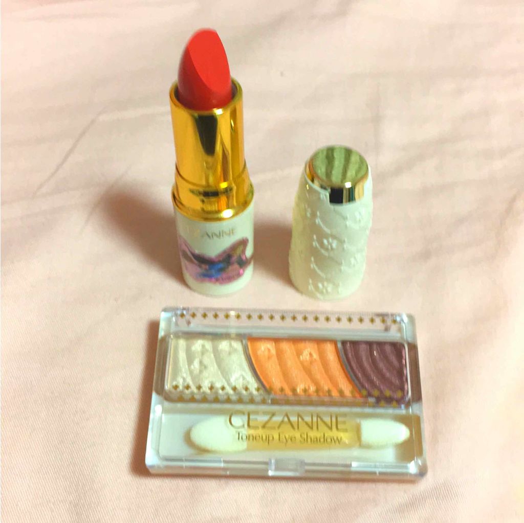 トーンアップアイシャドウ/CEZANNE/アイシャドウパレットを使ったクチコミ（1枚目）