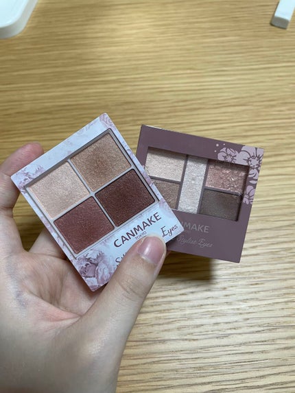 シルキースフレアイズ/キャンメイク/アイシャドウパレットを使ったクチコミ(1枚目)