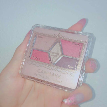 【旧品】パーフェクトスタイリストアイズ/キャンメイク/アイシャドウパレットを使ったクチコミ(1枚目)