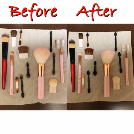 メイクブラシ専用クリーナー/DAISO/その他化粧小物を使ったクチコミ(2枚目)