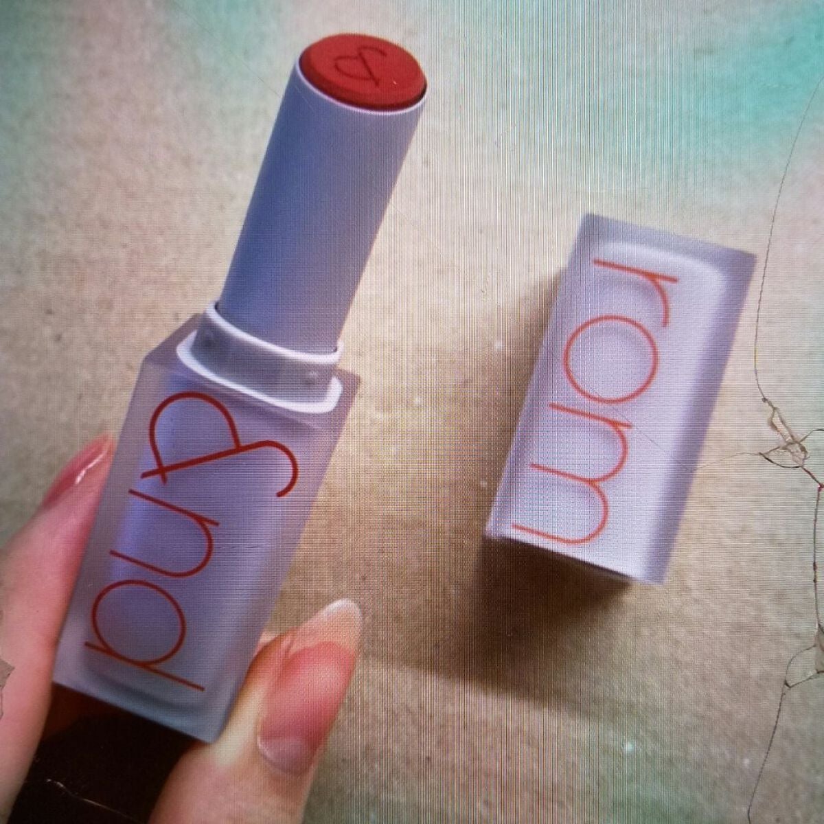 ゼロマットリップスティック/rom&nd/口紅を使ったクチコミ(2枚目)