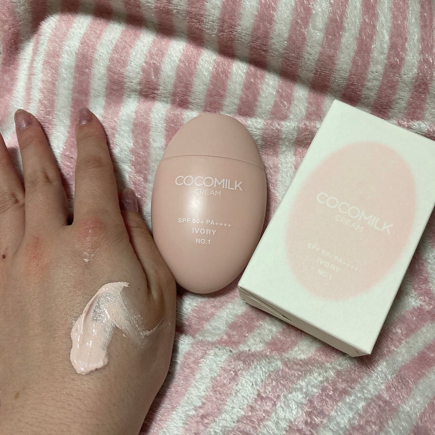 ココミルククリーム/CHOSUNGAH BEAUTY/化粧下地を使ったクチコミ(2枚目)