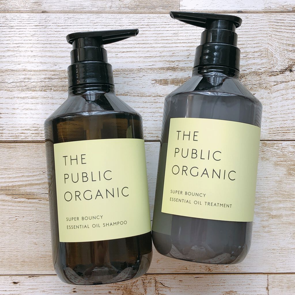 スーパーバウンシー DM シャンプー／DM ヘア トリートメント/THE PUBLIC ORGANIC/市販シャンプーを使ったクチコミ（1枚目）