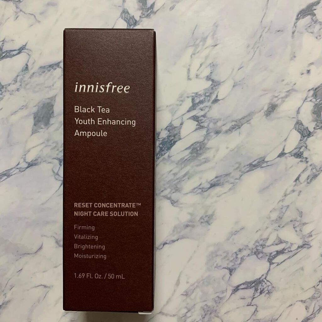 ブラックティー ユース セラム/innisfree/美容液を使ったクチコミ（2枚目）