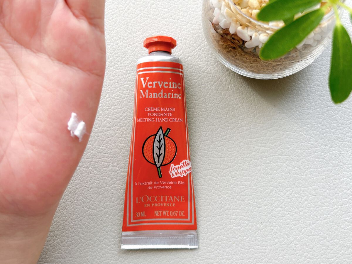 試してみた】マンダリンヴァーベナ メルティハンドクリーム L