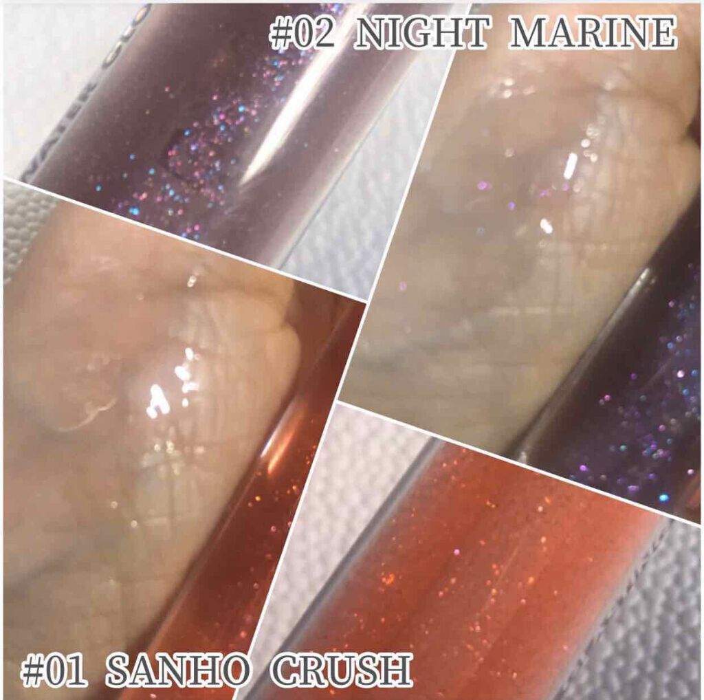 ジューシーラスティングティント/rom&nd/リップティントを使ったクチコミ（3枚目）