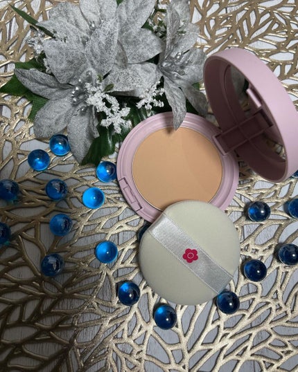 フェイス パウダー/DAISY DOLL by MARY QUANT/プレストパウダーを使ったクチコミ(3枚目)