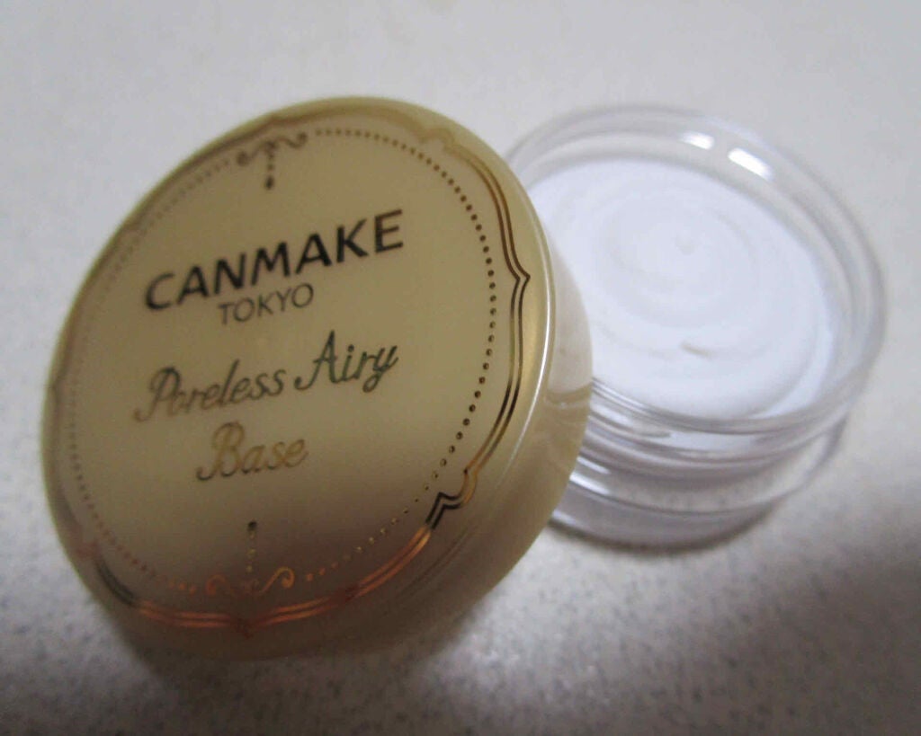 ポアレスエアリーベース/キャンメイク/化粧下地を使ったクチコミ(1枚目)