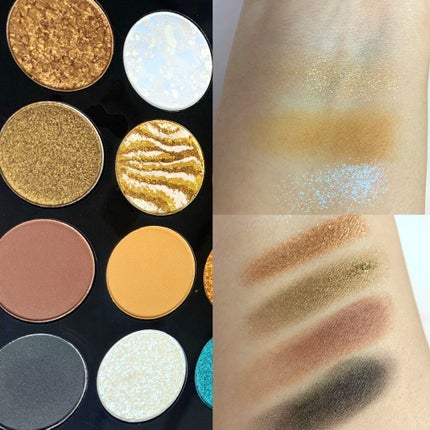 大英博物館 エジプトシリーズ アイシャドウパレット/ZEESEA/アイシャドウパレットを使ったクチコミ(4枚目)