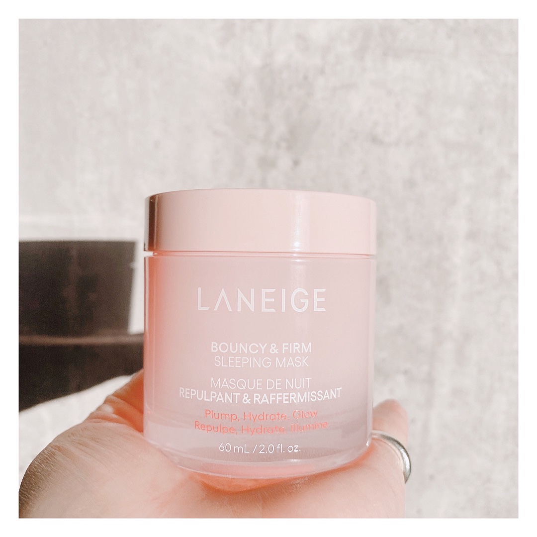 バウンシースリーピングマスク/LANEIGE/フェイスクリームを使ったクチコミ（1枚目）