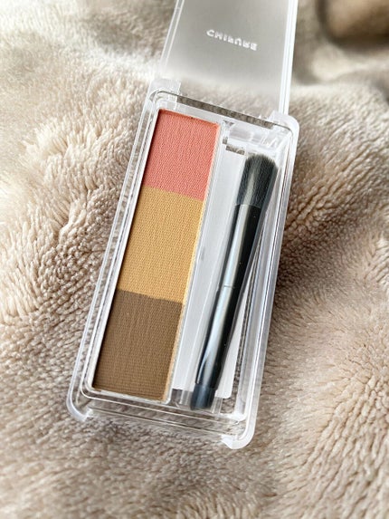 アイブロー パウダー/ちふれ/パウダーアイブロウを使ったクチコミ(4枚目)