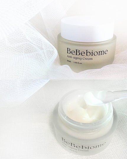 ベベバイオームアンチエイジングクリーム/NATURAL DERMA PROJECT/フェイスクリームを使ったクチコミ(4枚目)