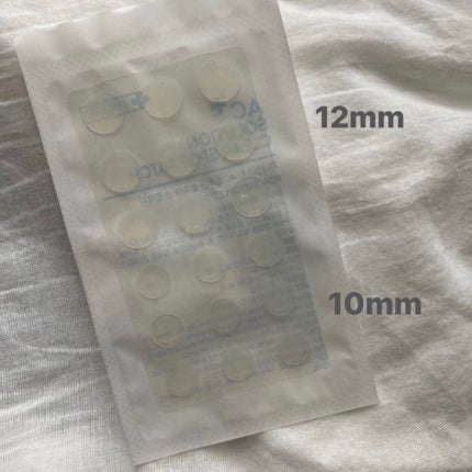 AC SOLUTION CLEAR SPOT PATCH/G9SKIN/にきびパッチを使ったクチコミ(3枚目)