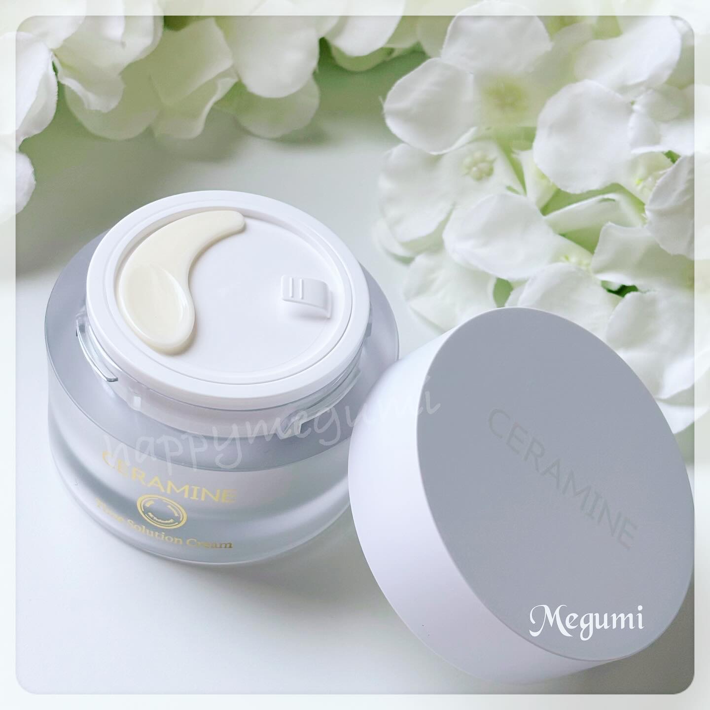 セラマイン タイムソリューションクリーム/CERAMINE/フェイスクリームを使ったクチコミ（2枚目）