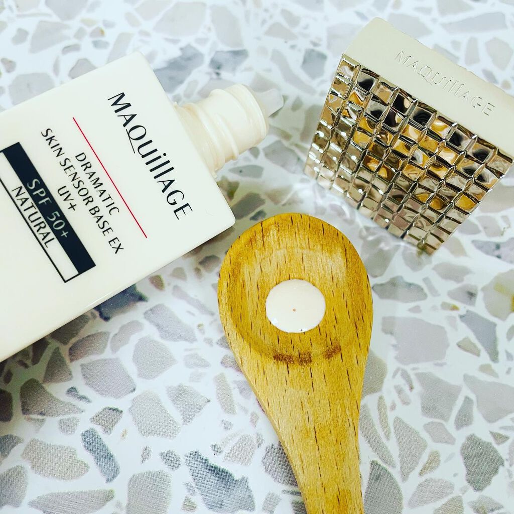 ドラマティックスキンセンサーベース EX UV+/マキアージュ/化粧下地を使ったクチコミ（2枚目）