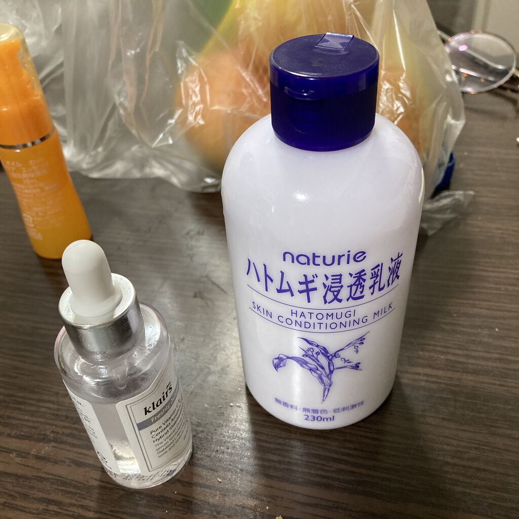 フレッシュリージュースドビタミンドロップ(35ml)/Klairs/美容液を使ったクチコミ（1枚目）