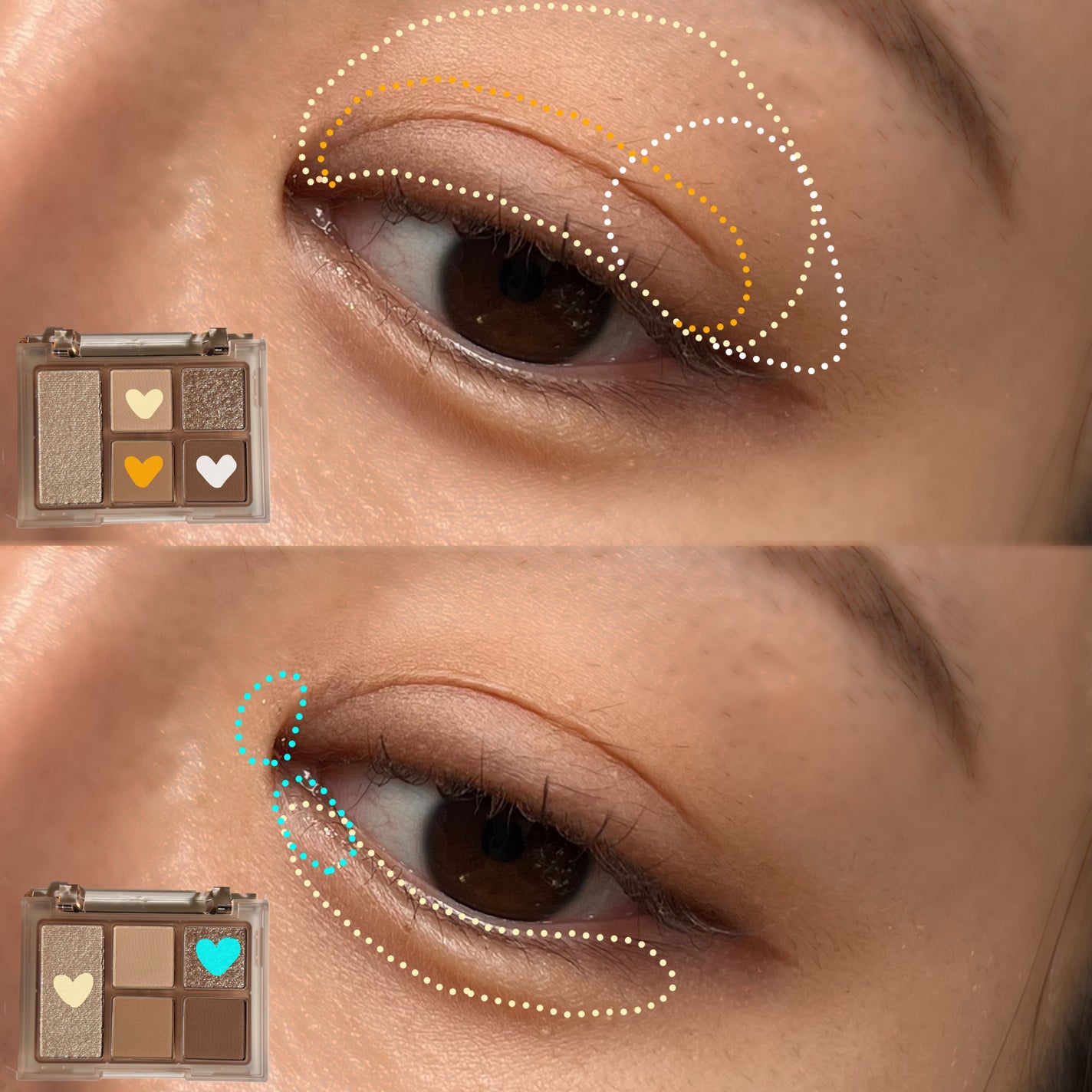 オールラウンドアイパレット/hince/マルチパレットを使ったクチコミ(6枚目)