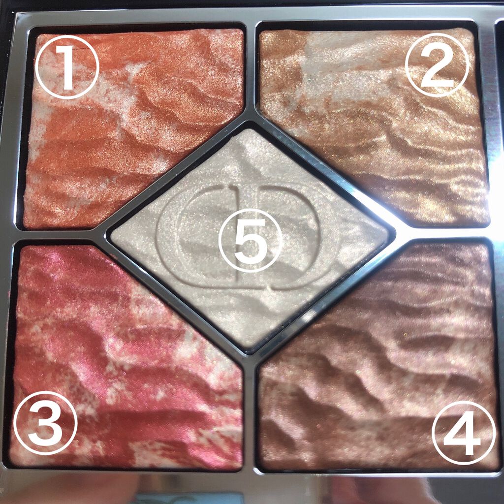 サンク クルール クチュール <サマー デューン>/Dior/アイシャドウパレットを使ったクチコミ(2枚目)